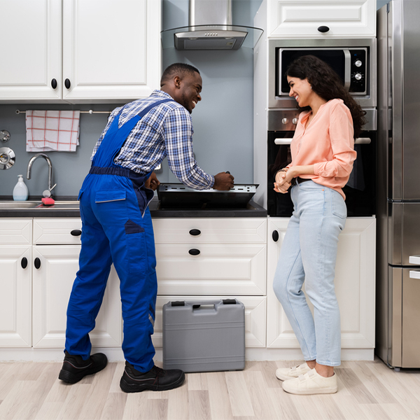 can you provide an estimate for cooktop repair before beginning any work in Saratoga